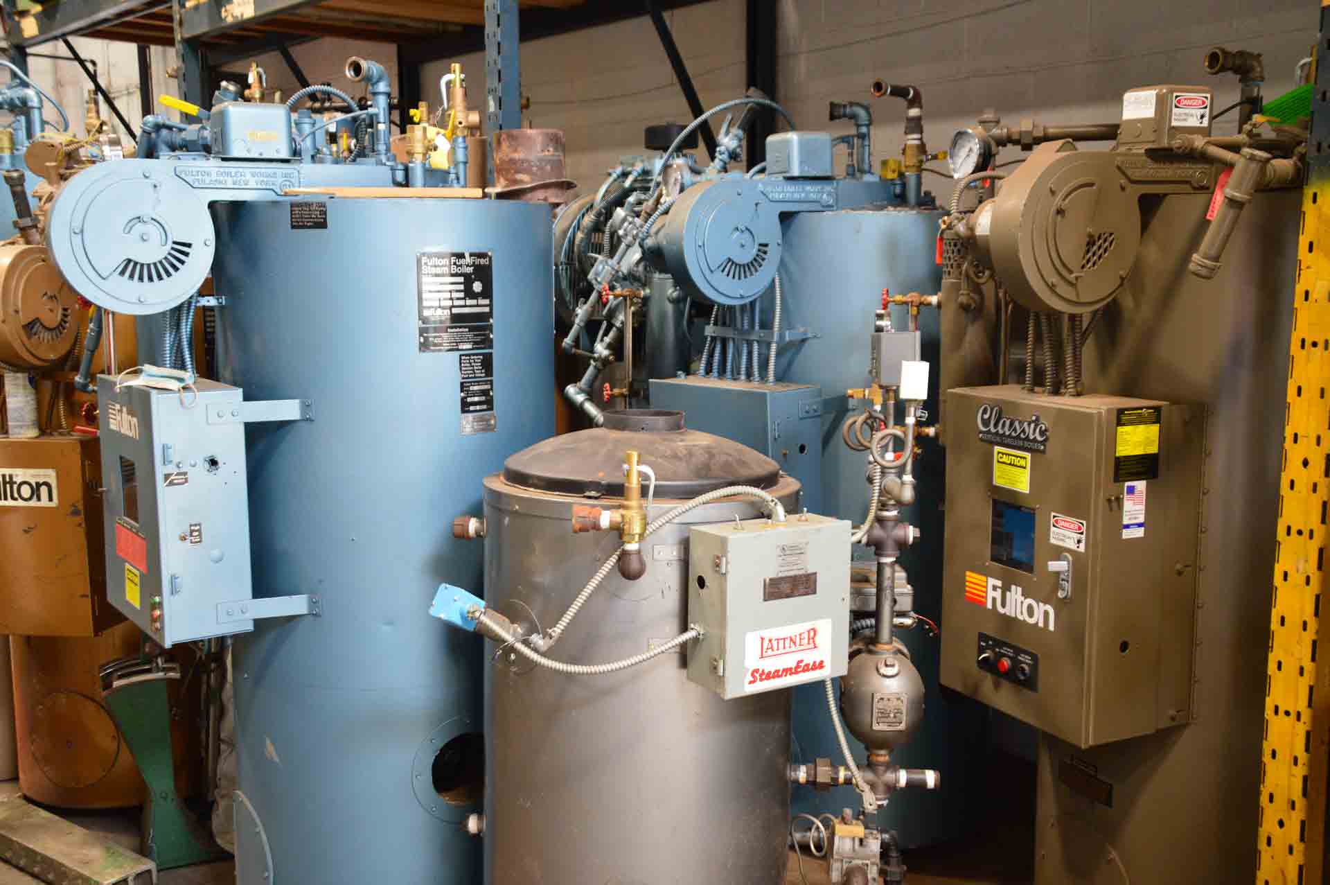 Steam Boilers Gas Fired